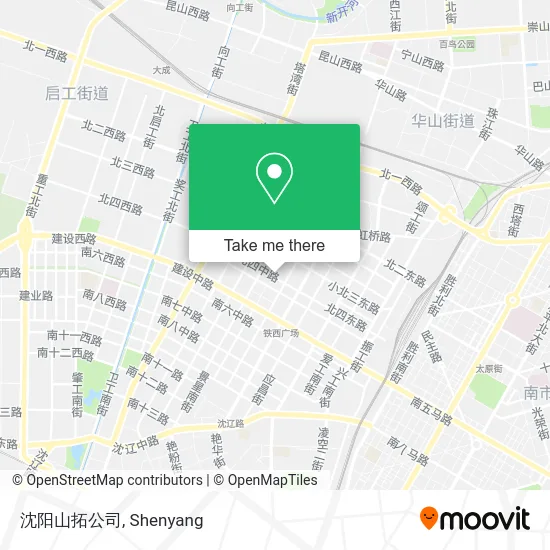 沈阳山拓公司 map
