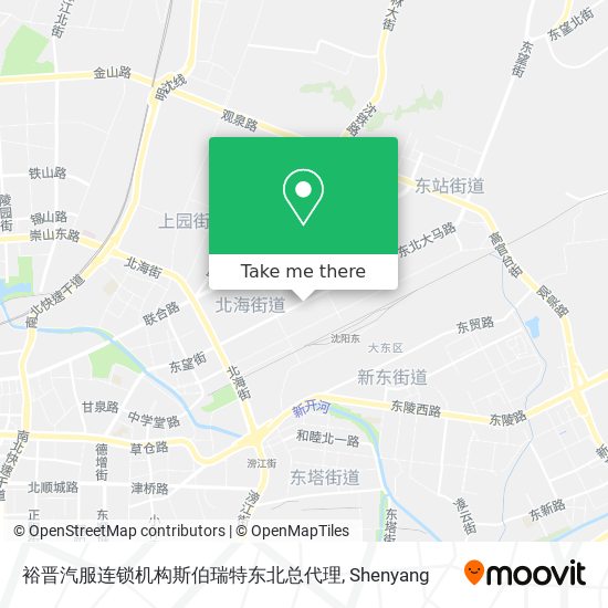 裕晋汽服连锁机构斯伯瑞特东北总代理 map