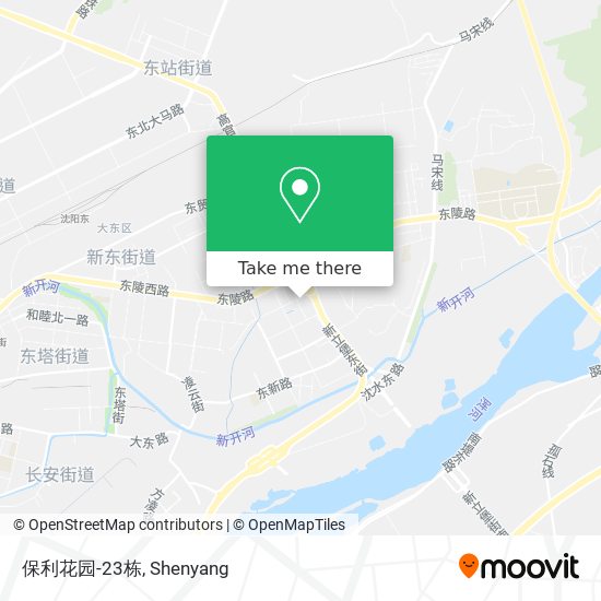 保利花园-23栋 map
