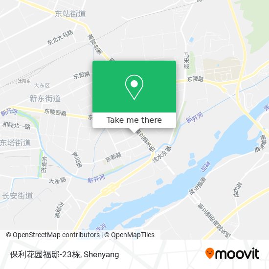 保利花园福邸-23栋 map