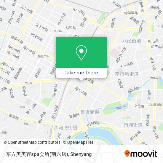 东方美美容spa会所(南六店) map