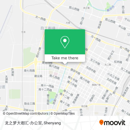 龙之梦大都汇-办公室 map