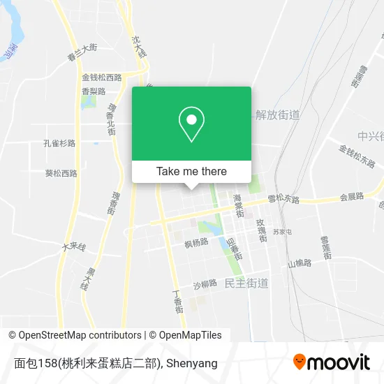 面包158(桃利来蛋糕店二部) map