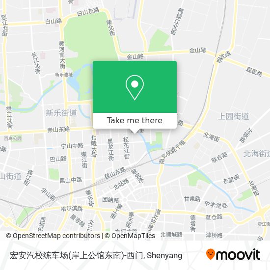 宏安汽校练车场(岸上公馆东南)-西门 map