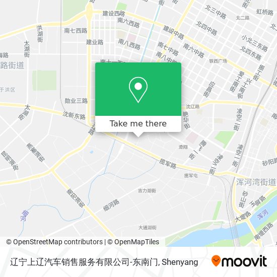 辽宁上辽汽车销售服务有限公司-东南门 map