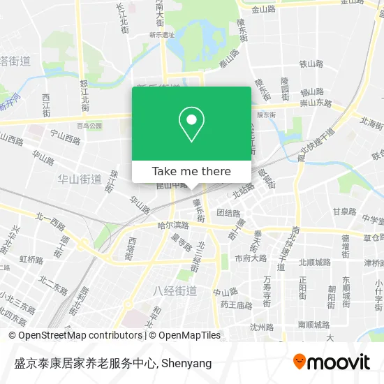 盛京泰康居家养老服务中心 map