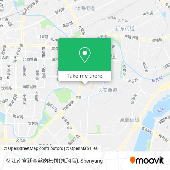 忆江南宫廷金丝肉松饼(凯翔店) map
