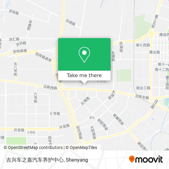 吉兴车之嘉汽车养护中心 map