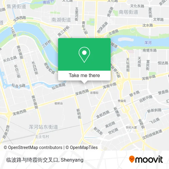 临波路与绮霞街交叉口 map