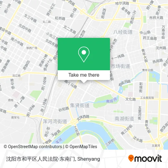 沈阳市和平区人民法院-东南门 map