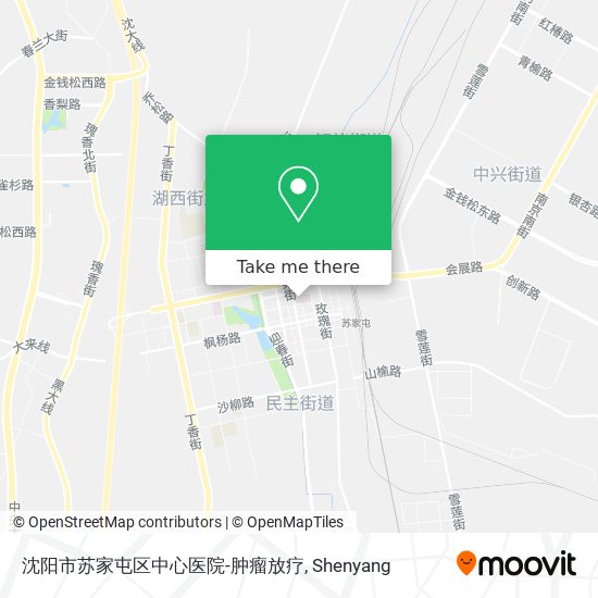沈阳市苏家屯区中心医院-肿瘤放疗 map