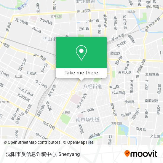 沈阳市反信息诈骗中心 map