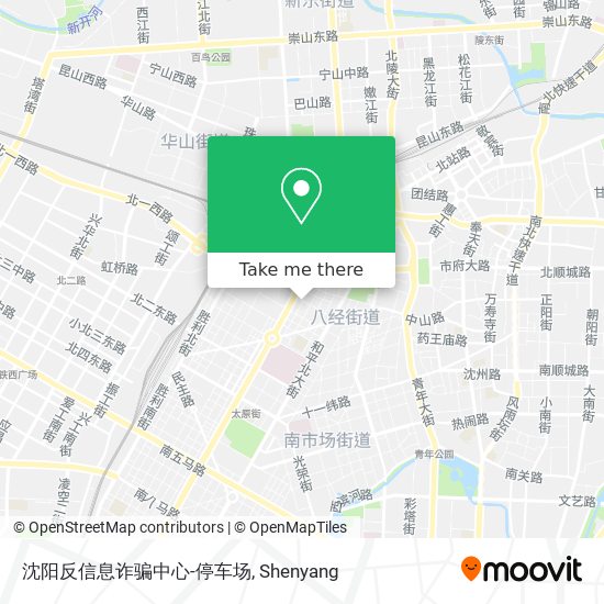 沈阳反信息诈骗中心-停车场 map