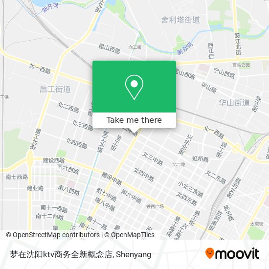 梦在沈阳ktv商务全新概念店 map