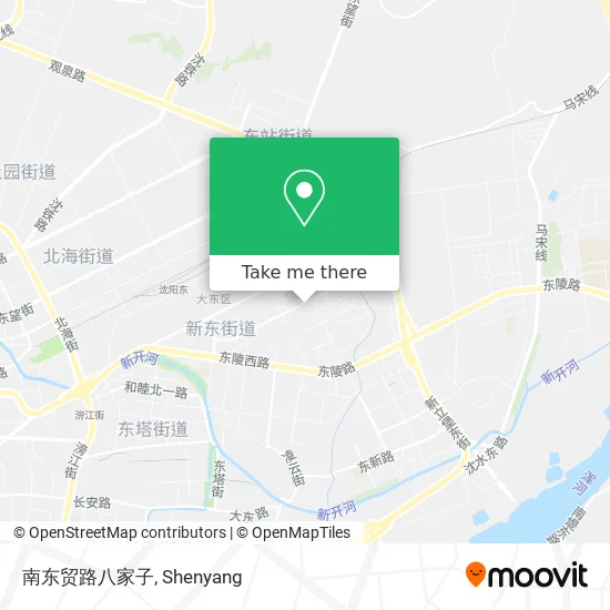 南东贸路八家子 map