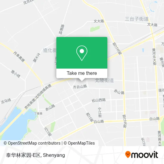 泰华林家园-E区 map