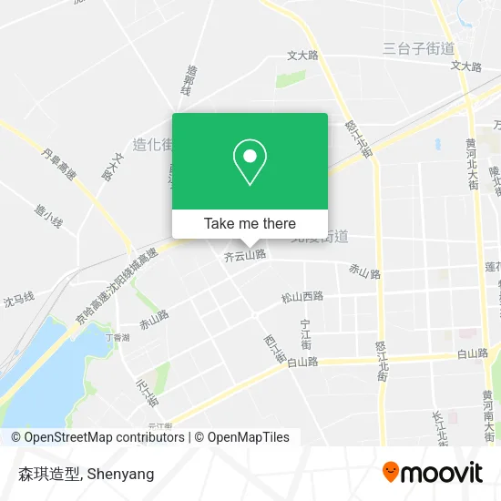 森琪造型 map