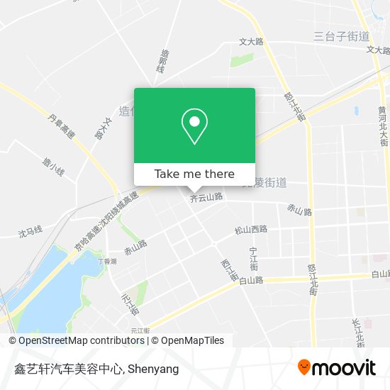 鑫艺轩汽车美容中心 map