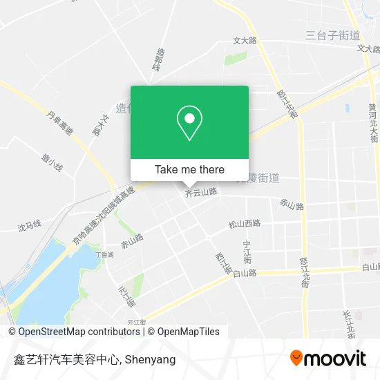 鑫艺轩汽车美容中心 map