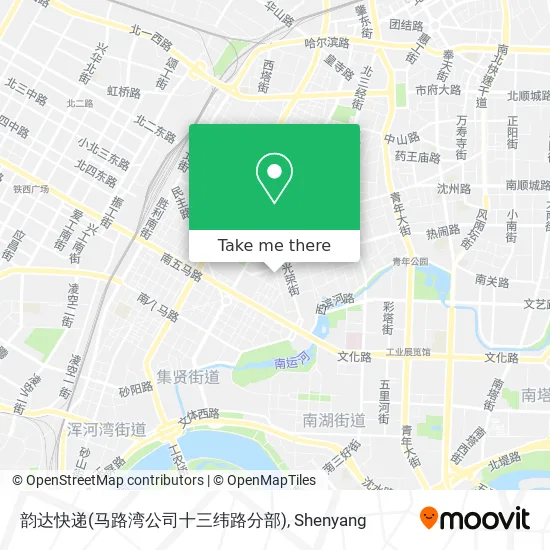 韵达快递(马路湾公司十三纬路分部) map