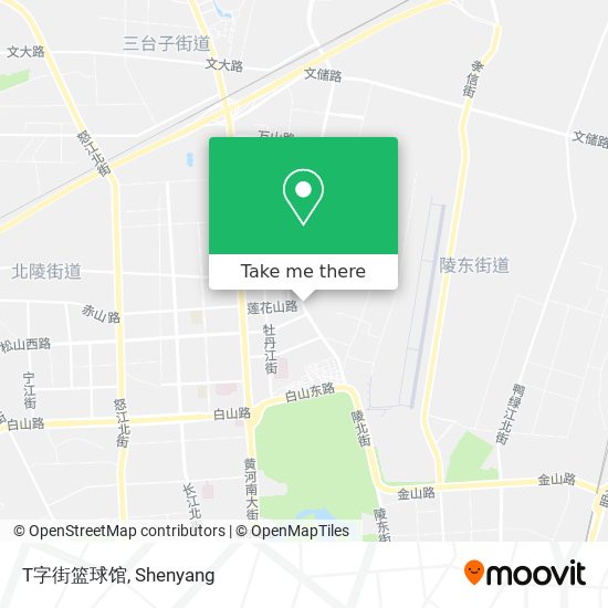 T字街篮球馆 map