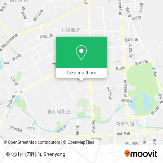 张记山西刀削面 map