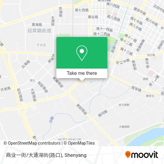 商业一街/大通湖街(路口) map