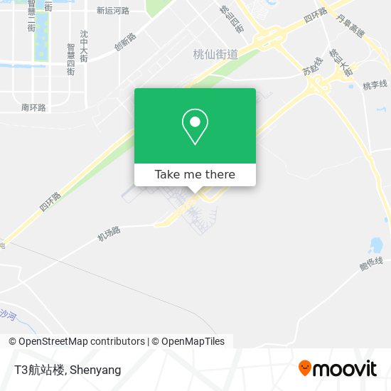 T3航站楼 map