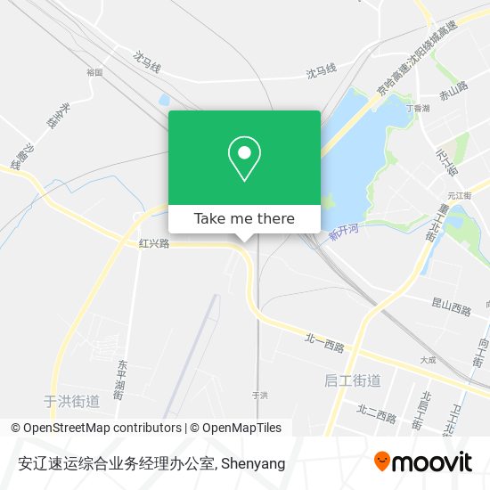安辽速运综合业务经理办公室 map
