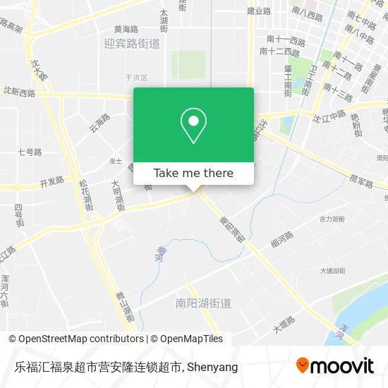 乐福汇福泉超市营安隆连锁超市 map