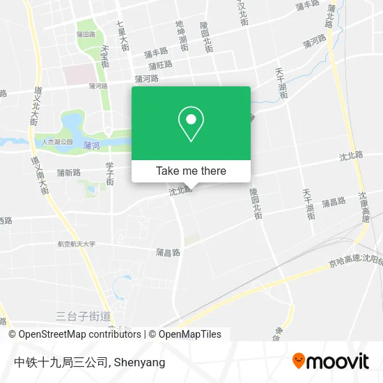 中铁十九局三公司 map