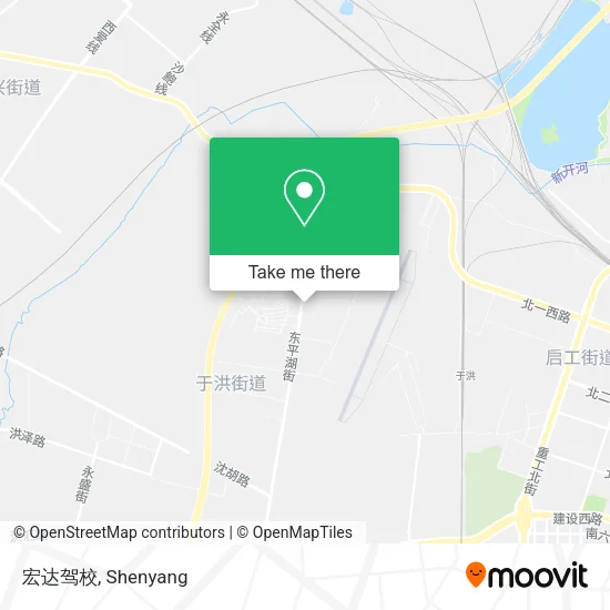 宏达驾校 map