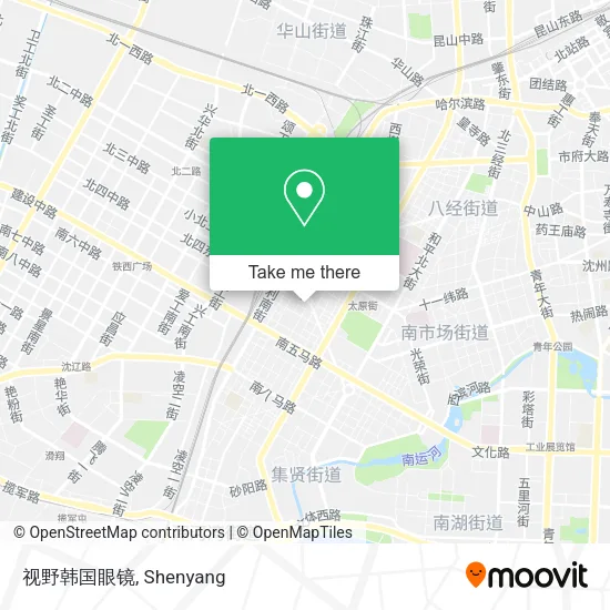 视野韩国眼镜 map
