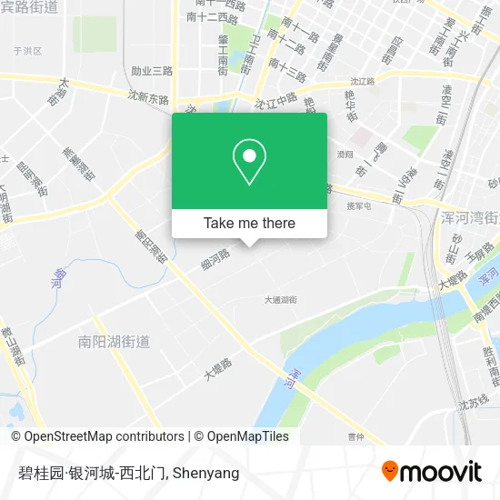 碧桂园·银河城-西北门 map