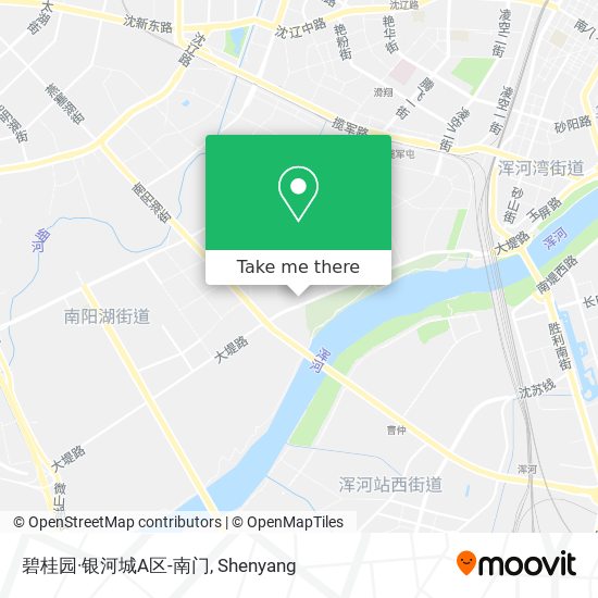 碧桂园·银河城A区-南门 map