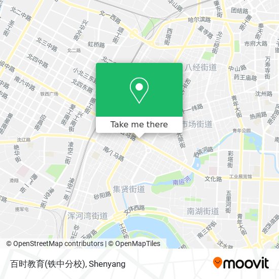 百时教育(铁中分校) map
