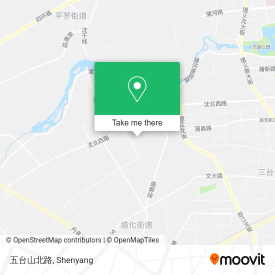 五台山北路 map