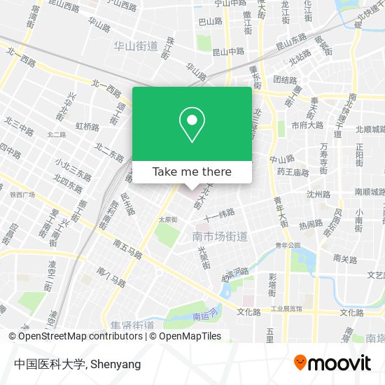 中国医科大学 map