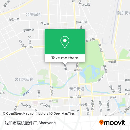 沈阳市煤机配件厂 map