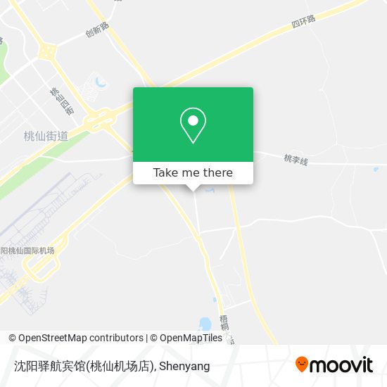沈阳驿航宾馆(桃仙机场店) map