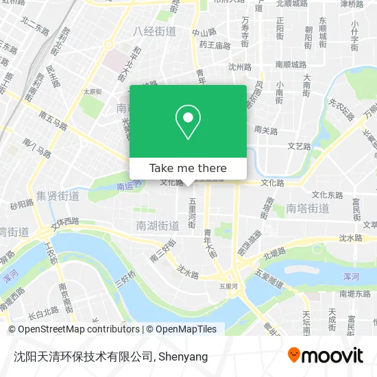 沈阳天清环保技术有限公司 map