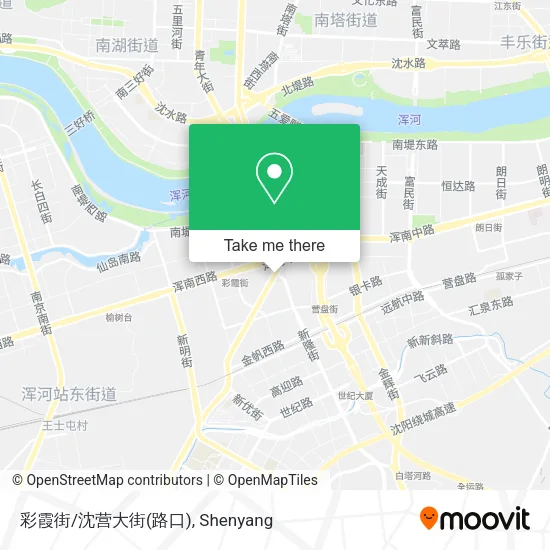 彩霞街/沈营大街(路口) map