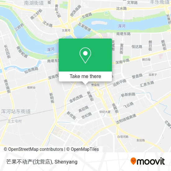 芒果不动产(沈营店) map