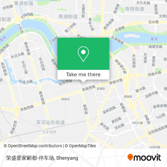 荣盛爱家郦都-停车场 map