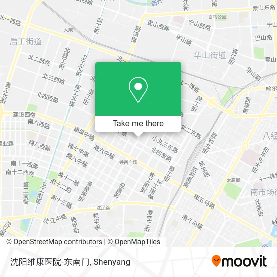 沈阳维康医院-东南门 map
