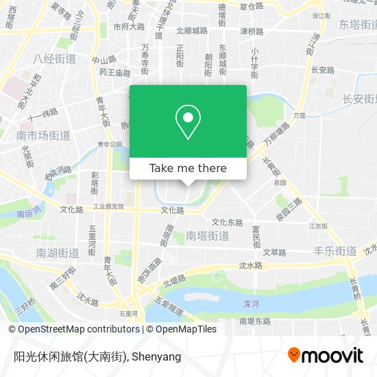 阳光休闲旅馆(大南街) map