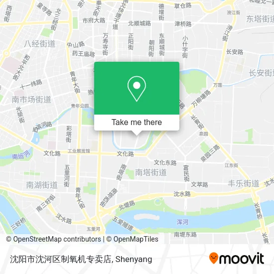沈阳市沈河区制氧机专卖店 map