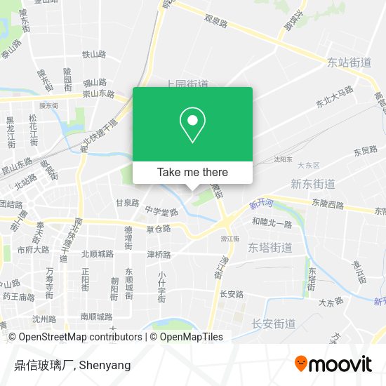 鼎信玻璃厂 map