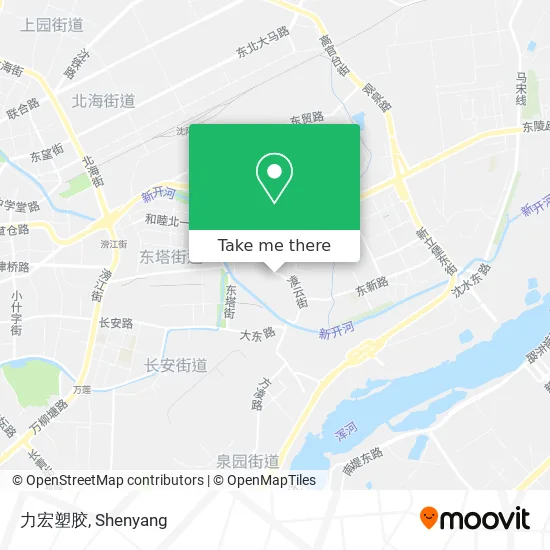 力宏塑胶 map