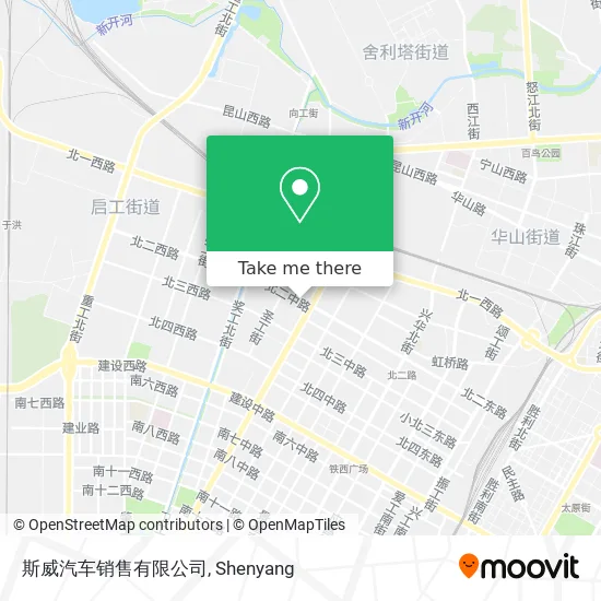 斯威汽车销售有限公司 map